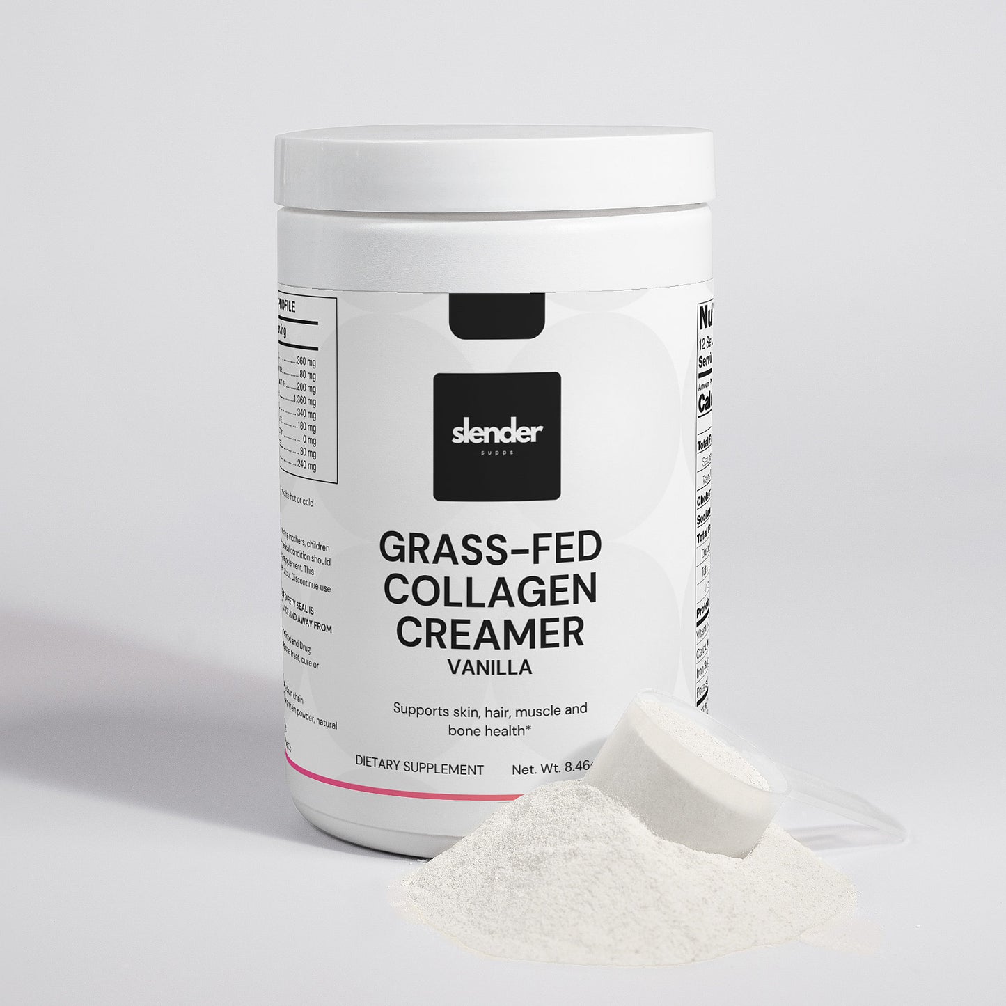 Grass-Fed Collagen Creamer (Vanilla)