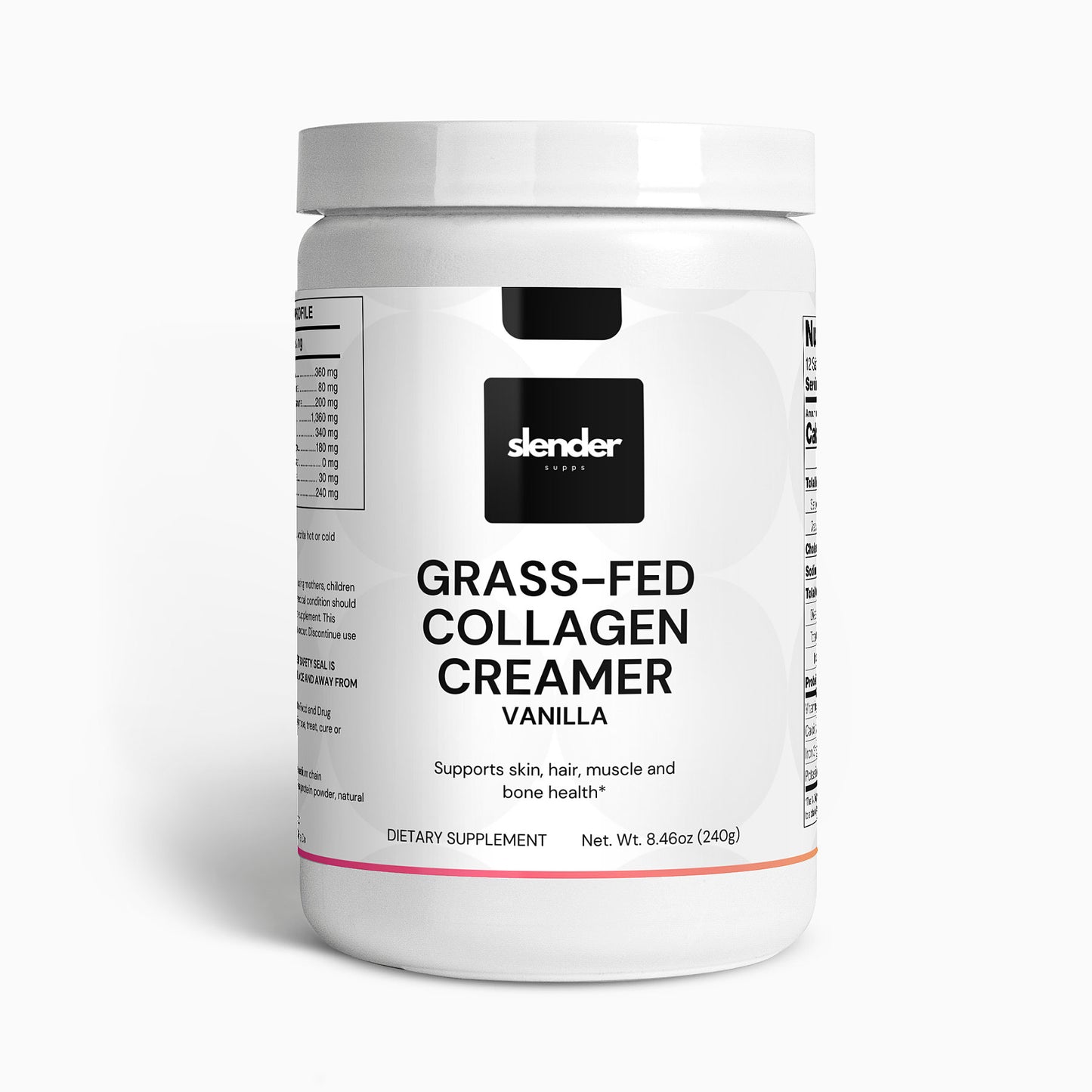 Grass-Fed Collagen Creamer (Vanilla)