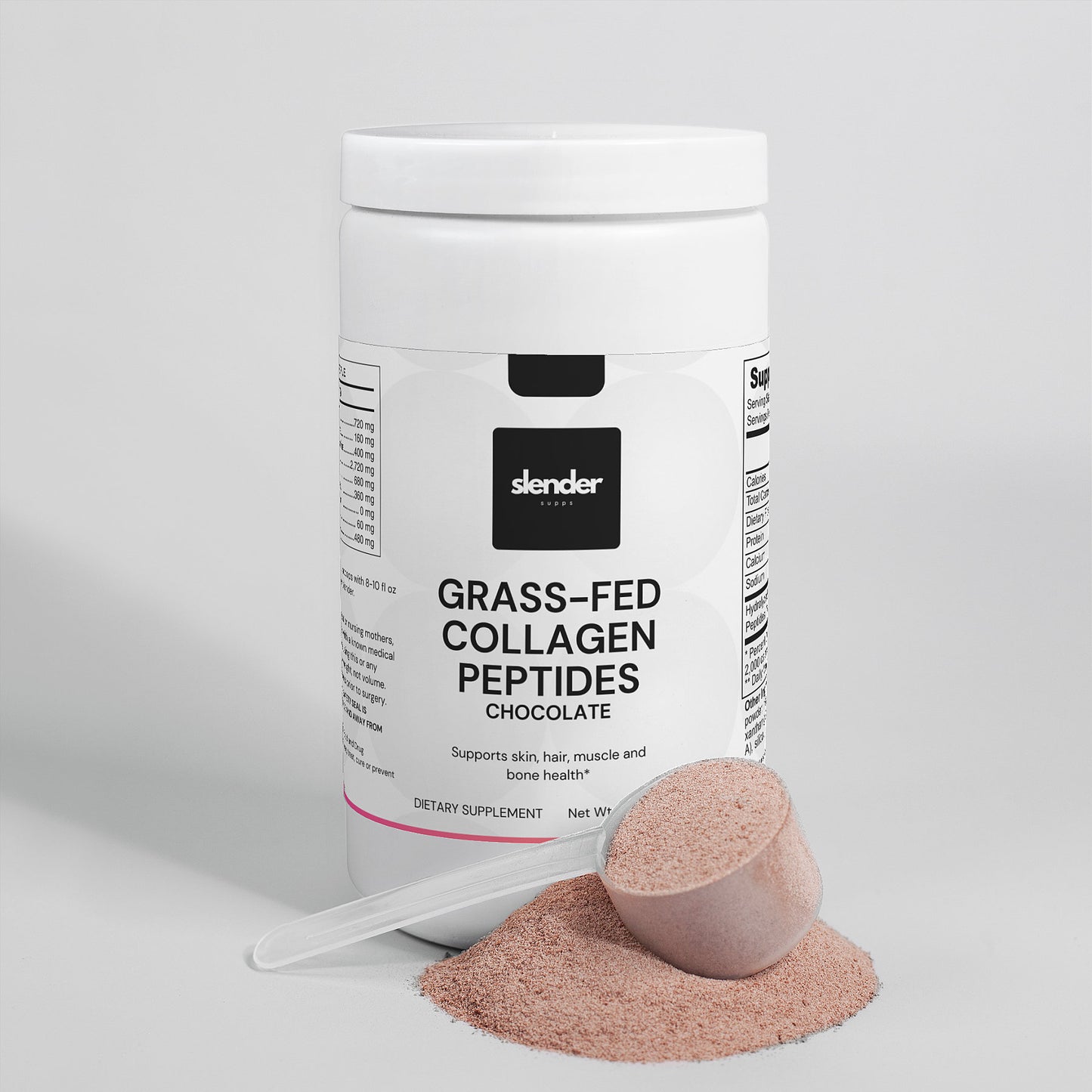 Grass-Fed Collagen Peptides Powder (Chocolate)