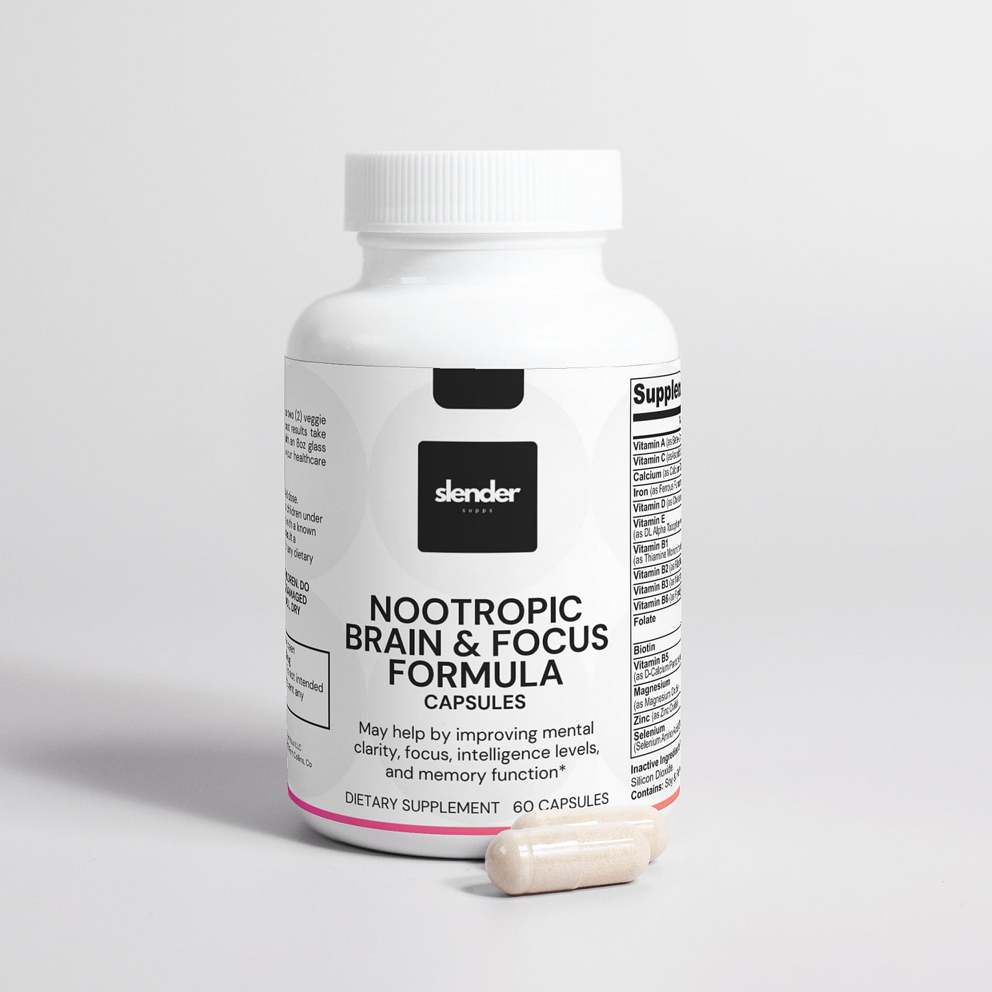 Nootropic Brain & Focus Formula